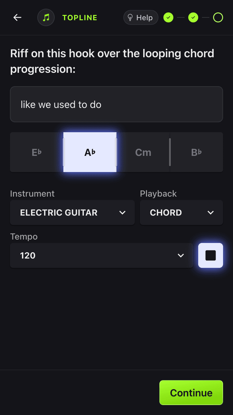 Chorus Songwriting Training