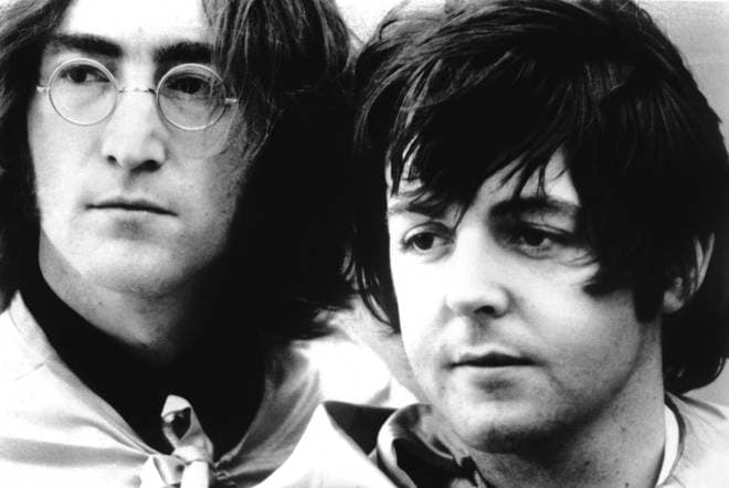 John Lennon and Paul McCartney